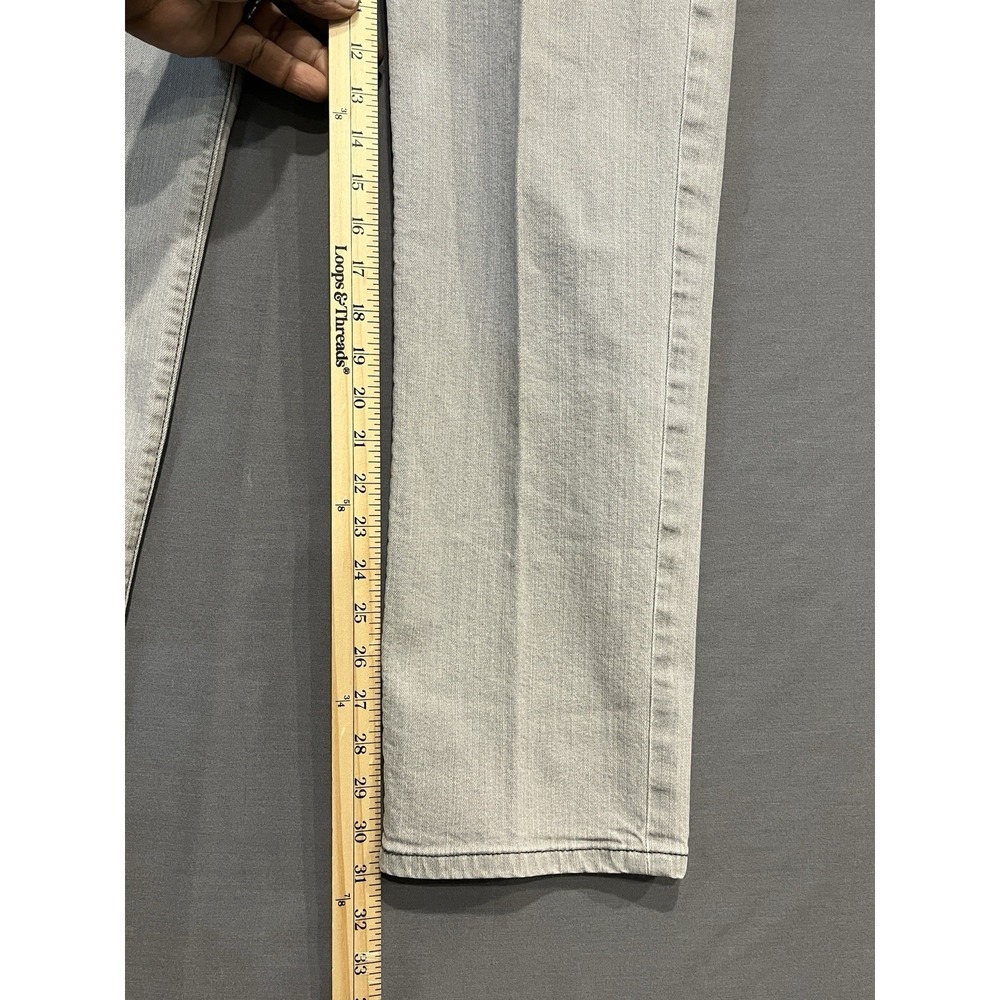Patagonia Jeans Men's 34x31 Gray Straight Leg Stretch Denim Pants Light Wash - Picture 13 of 15